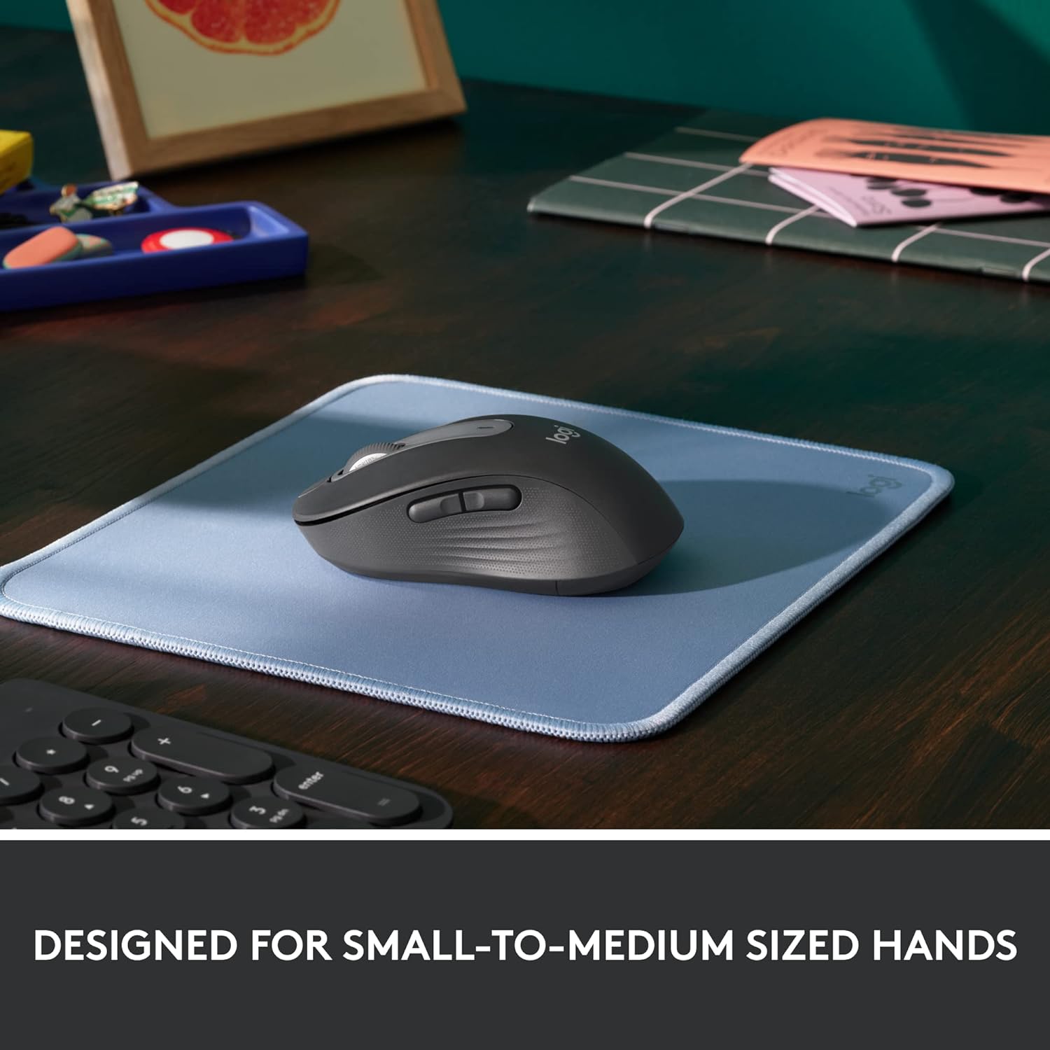 Logitech Signature M650 Optical Wireless Mouse - Graphite