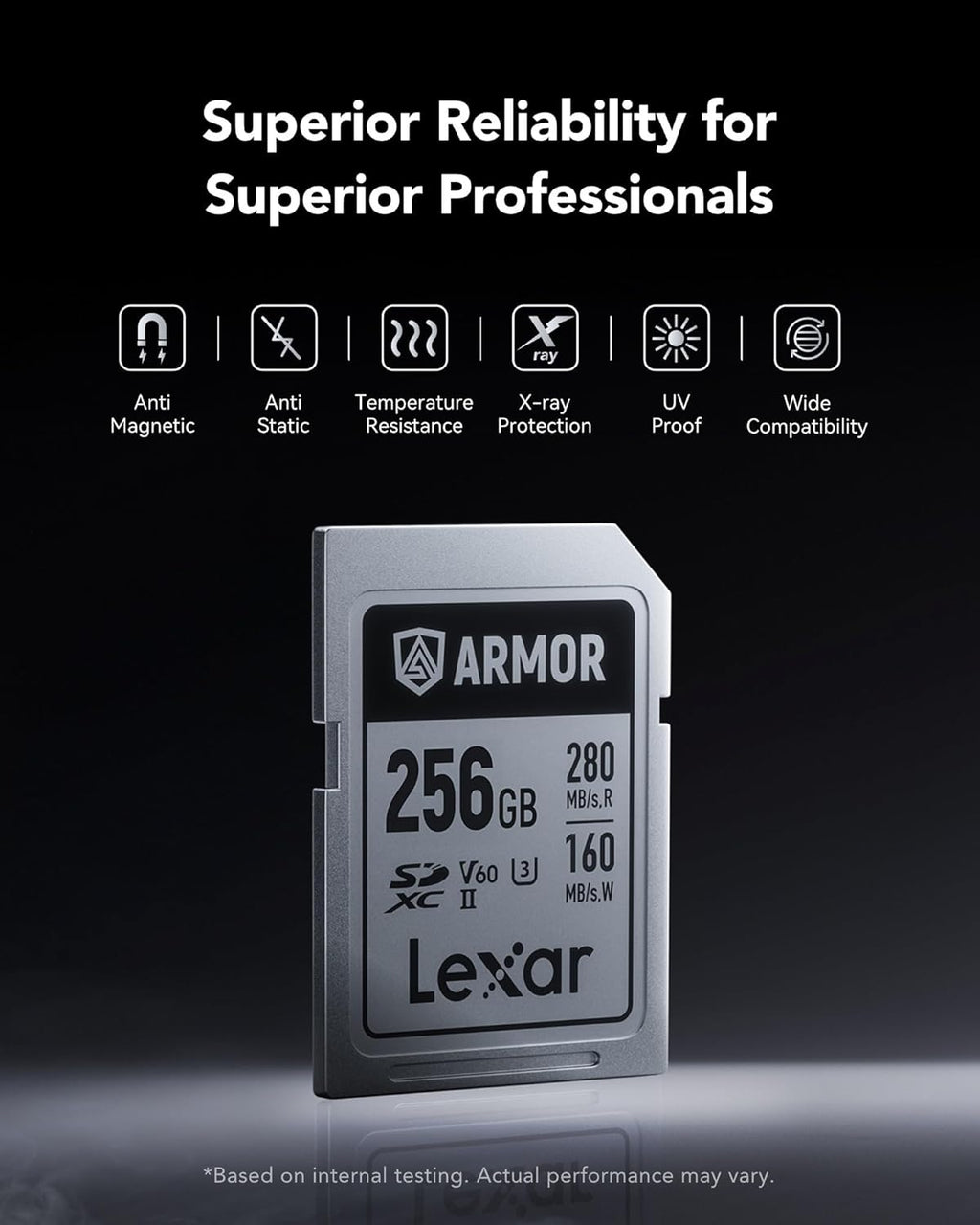 Lexar Armor Silver PRO SD Card