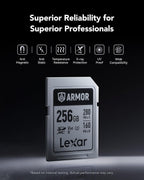 Lexar Armor Silver PRO SD Card