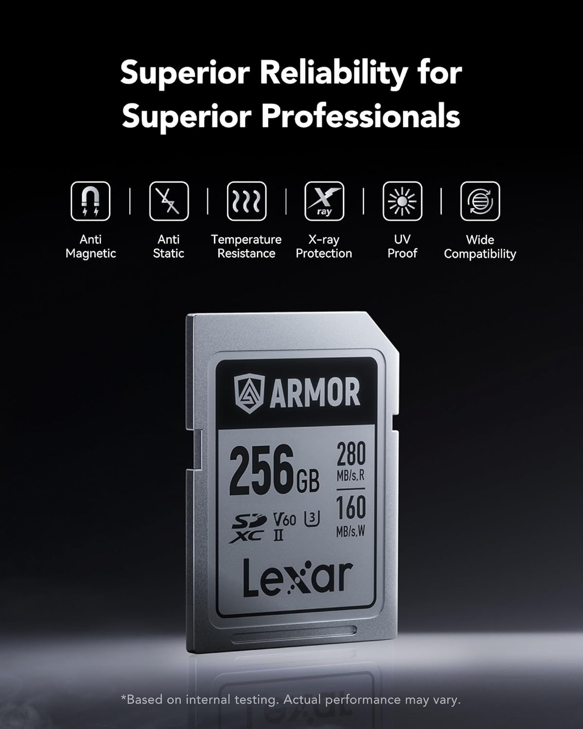Lexar Armor Silver PRO SD Card