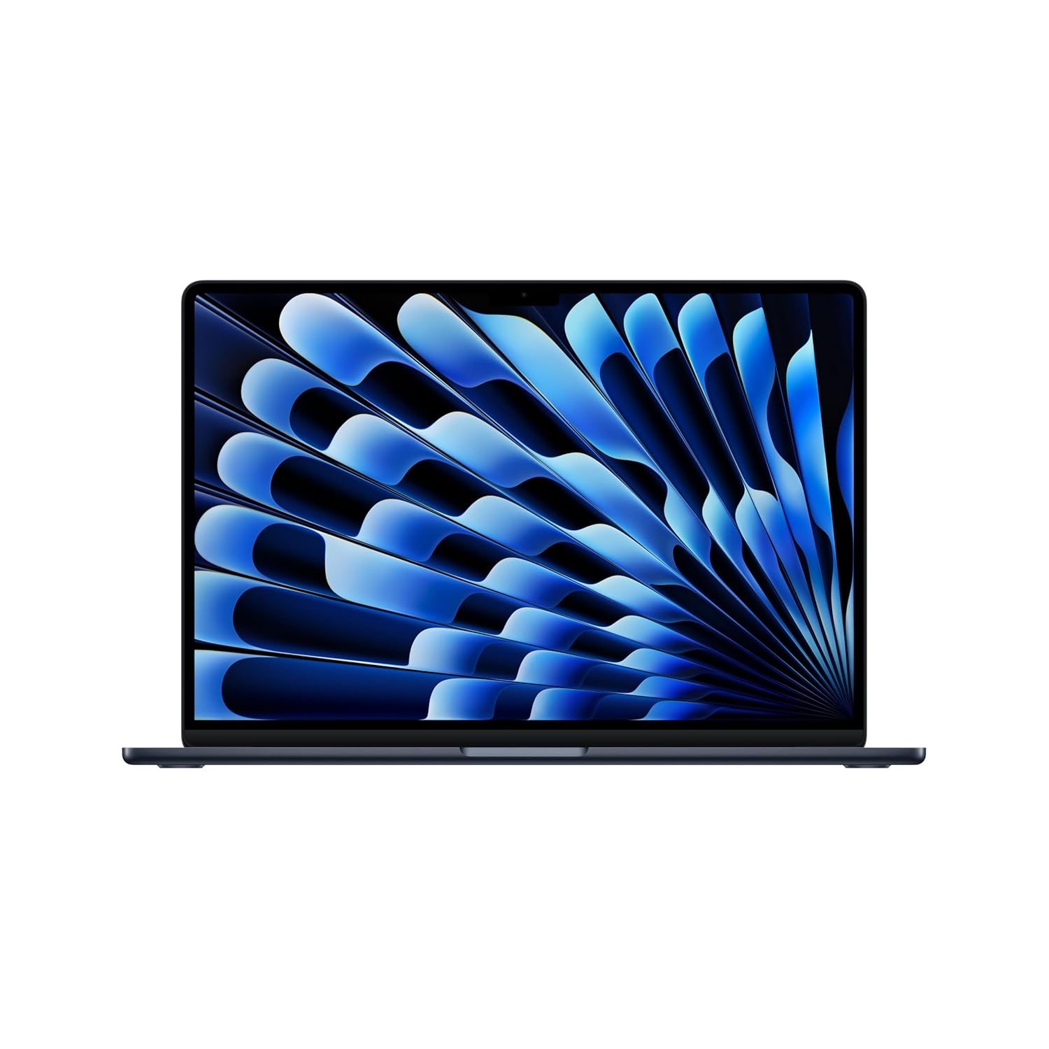 Apple 2026 MacBook Air 15″ Laptop with M5 chip: AI and Apple Intelligence, 38.91 cm (15.3″) Liquid Retina Display, 16GB Unified Memory, 512GB SSD Storage, 12MP Center Stage Camera, Touch ID; Midnight
