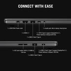 ASUS ROG Zephyrus G14 14" 3K OLED 120Hz | Ultra 9 | 32GB | 1TB SSD | RTX 5070 8GB | Eclipse Gray | 1Y Warranty | GU405AP-SY041WS