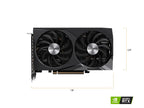 Gigabyte NVIDIA GeForce RTX 3060 Windforce OC 12GB GDDR6 Graphics Card
