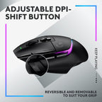 Logitech G502X Lightspeed Wireless Gaming Mouse with Hero 25K Gaming Sensor