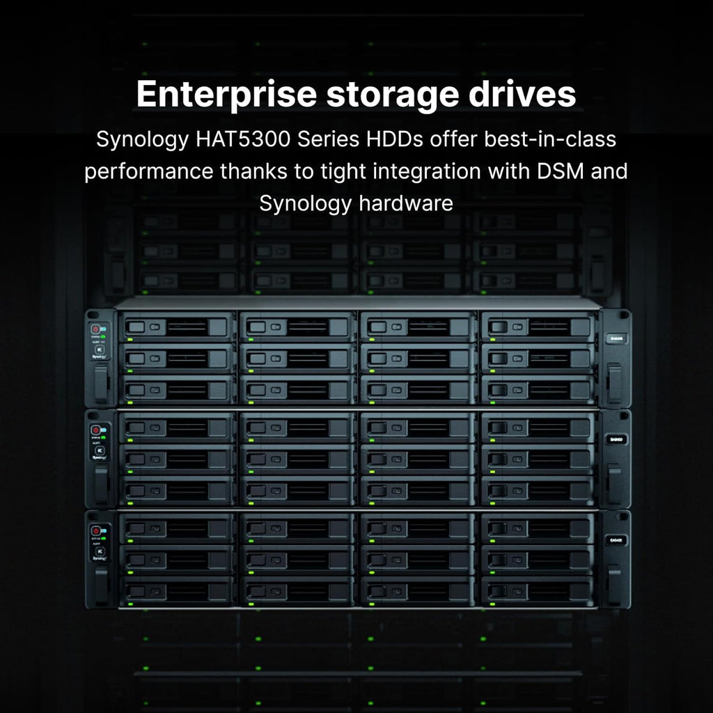 Synology Enterprise Series HAT5300 12TB 3.5" SATA 6Gb/s 7200RPM NAS Hard Drive