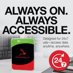 Seagate IronWolf 4TB NAS 3.5" SATA 6Gb/s 5400RPM Desktop Internal Hard Disk Drive