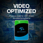 Seagate Skyhawk SV-35 6TB 3.5" SATA 5400RPM Surveillance Internal Hard Disk Drive