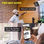 PRAMA PT-NC120D7-WNMS-AWD2 2MP Network Camera | Smart Dual Light | Built-in Mic | 30m | H.265+ | IP67 | 1 Year Warranty