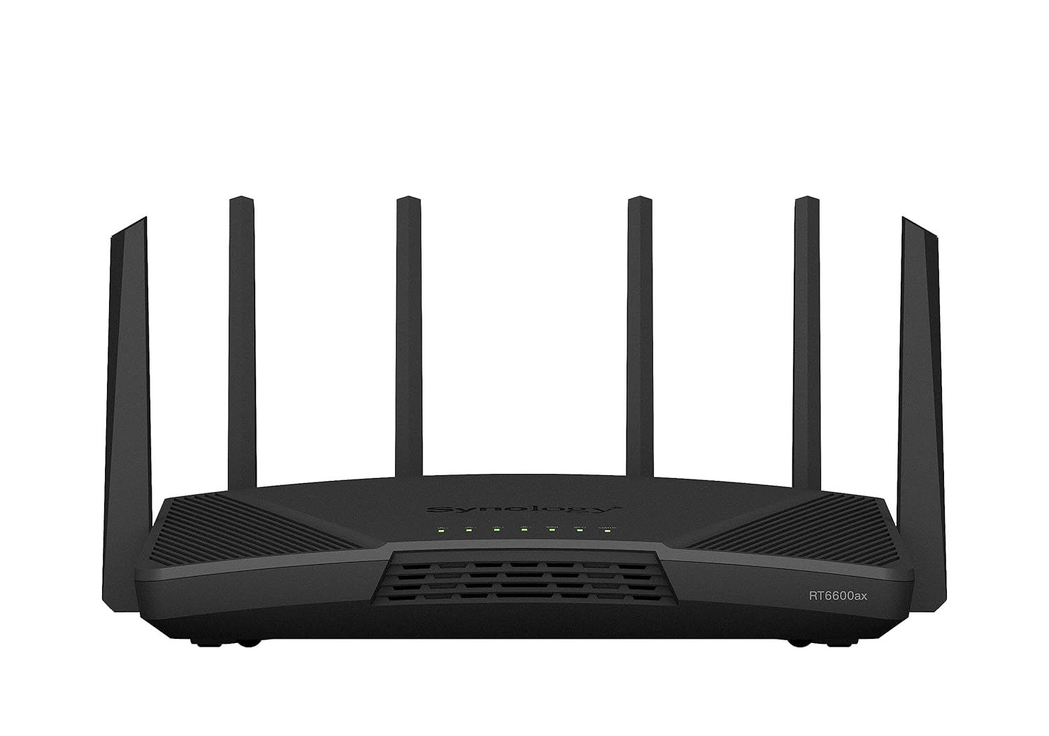 Synology RT6600AX Tri-Band 160MHz 2.5Gbps Quad-core 1.8 GHz Wi-Fi 6 Router - Black