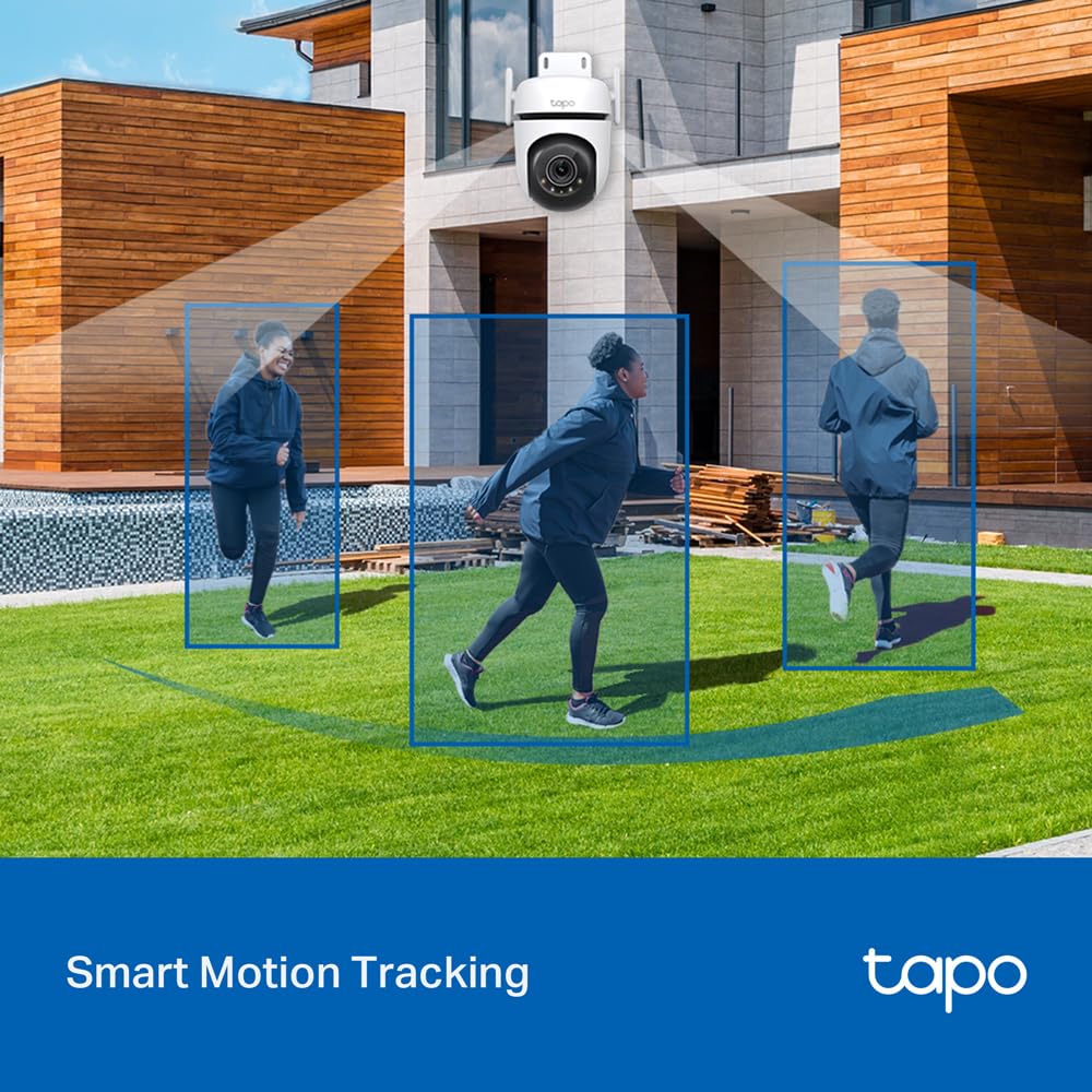 TP-Link TAPO C520WS 4MP 2K QHD Weatherproof Outdoor Security Smart Wi-Fi Camera - White