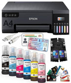 EPSON ECOTANK L8050 | A4 SIZE 6 COLOR PRINTER | PRINTER | (WITH EPSON INK) | PVC CARD PRINT
