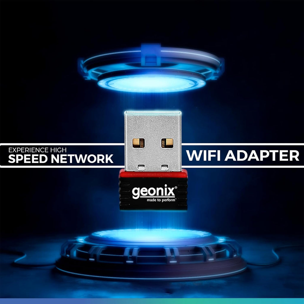 GEONIX Mini USB 2.0 Wi-Fi 150Mbps Wireless Network Adapter