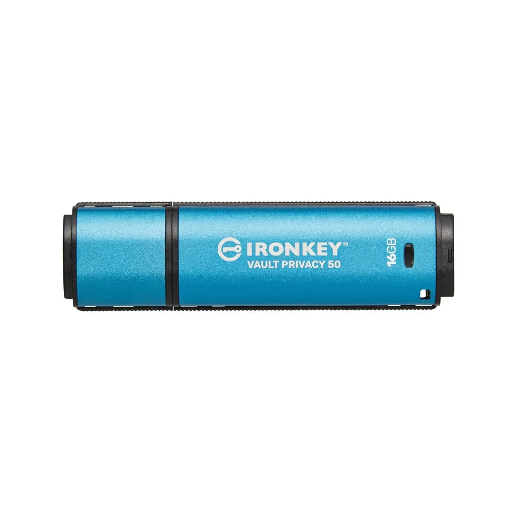 Kingston IronKey Vault Privacy 50 16GB Encrypted USB Flash Drive