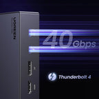 UGREEN Revodok Max 313 Thunderbolt 4 Dock 13-in-1 40Gbps Triple 4K 60Hz 8K HDMI 2.1 DP 1.4 Ethernet 60W PD MacBook (25085)