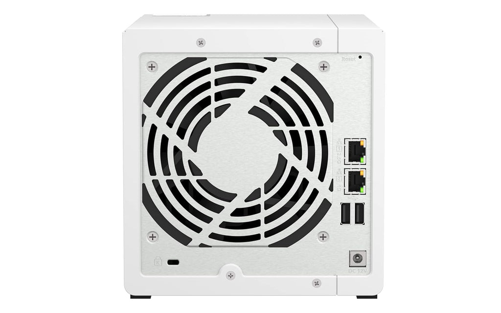 QNAP TS-433 Quad Core 4 Bay Network Attached Storage Enclosure - White