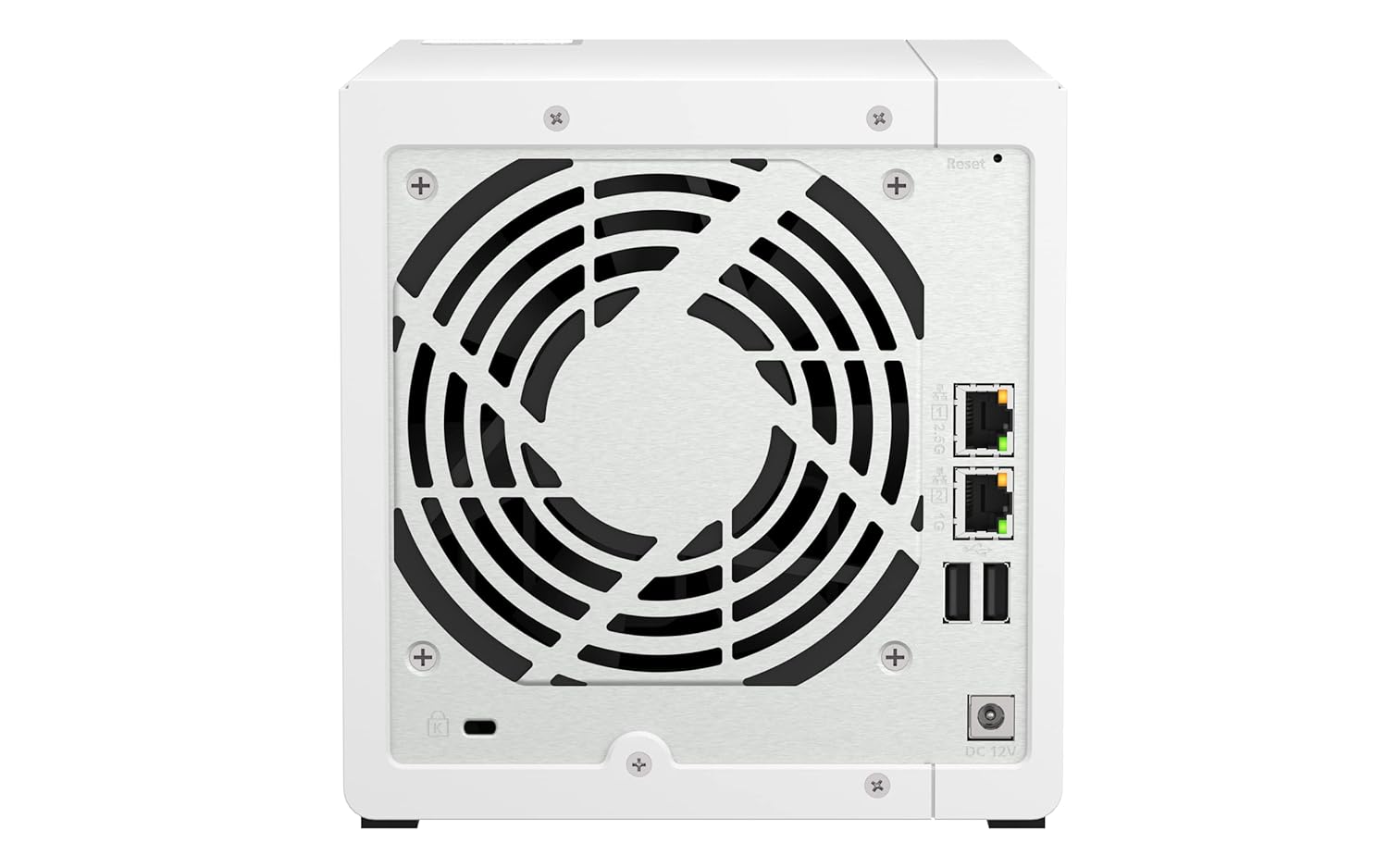 QNAP TS-433 Quad Core 4 Bay Network Attached Storage Enclosure - White