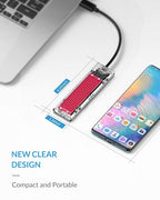 [RePacked] ORICO Transparent -Free USB3.1 Type-C Gen2 10Gbps to m.2 SSD Enclosure for Intel 660p NVMe m-Key SSD up to 2TB