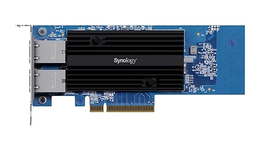 Synology E10G30-F2 Dual Port 10GbE PCIe 3.0 RJ45 Ethernet Network Card
