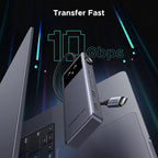 UGREEN Uno 6-in-1 USB-C Hub 10Gbps 2 USB-C 2 USB-A Data Port PD 4K 60Hz HDMI MacBook Pro Air iPad Surface XPS (35998)