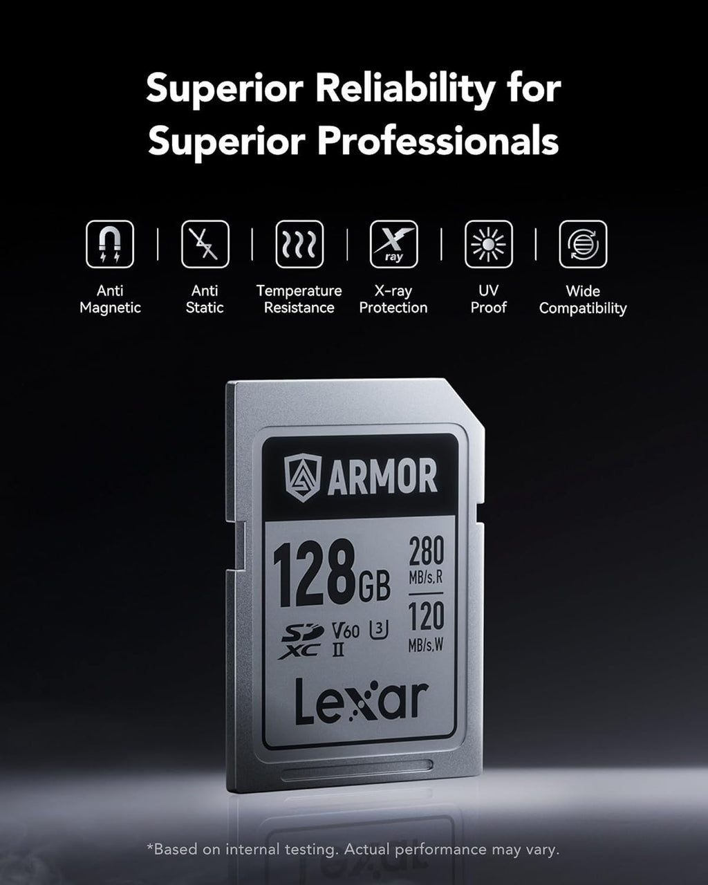 Lexar Armor Silver PRO SD Card