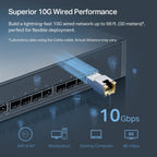 TP-Link Omada TL-SM5310-T 10G BASE-T SFP+ to RJ45 Adapter Module