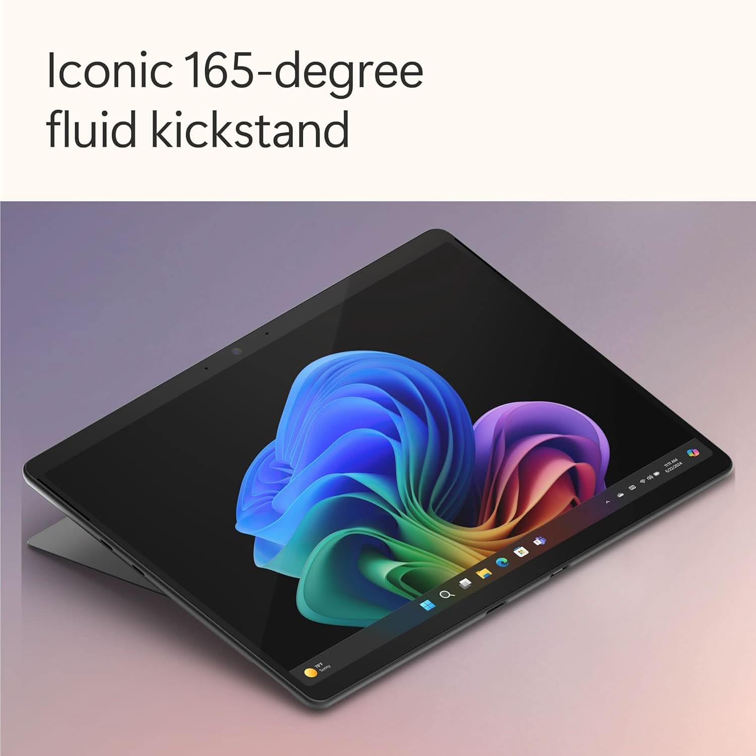 MICROSOFT NEW SURFACE PRO (11TH EDITION) - WINDOWS 11 HOME COPILOT + PC - 13 OLED PIXELSENSE TOUCHSCREEN - QUALCOMM SNAPDRAGON X ELITE (12 CORE) - 16GB RAM - 1TB SSD - BLACK - ZIB-00031