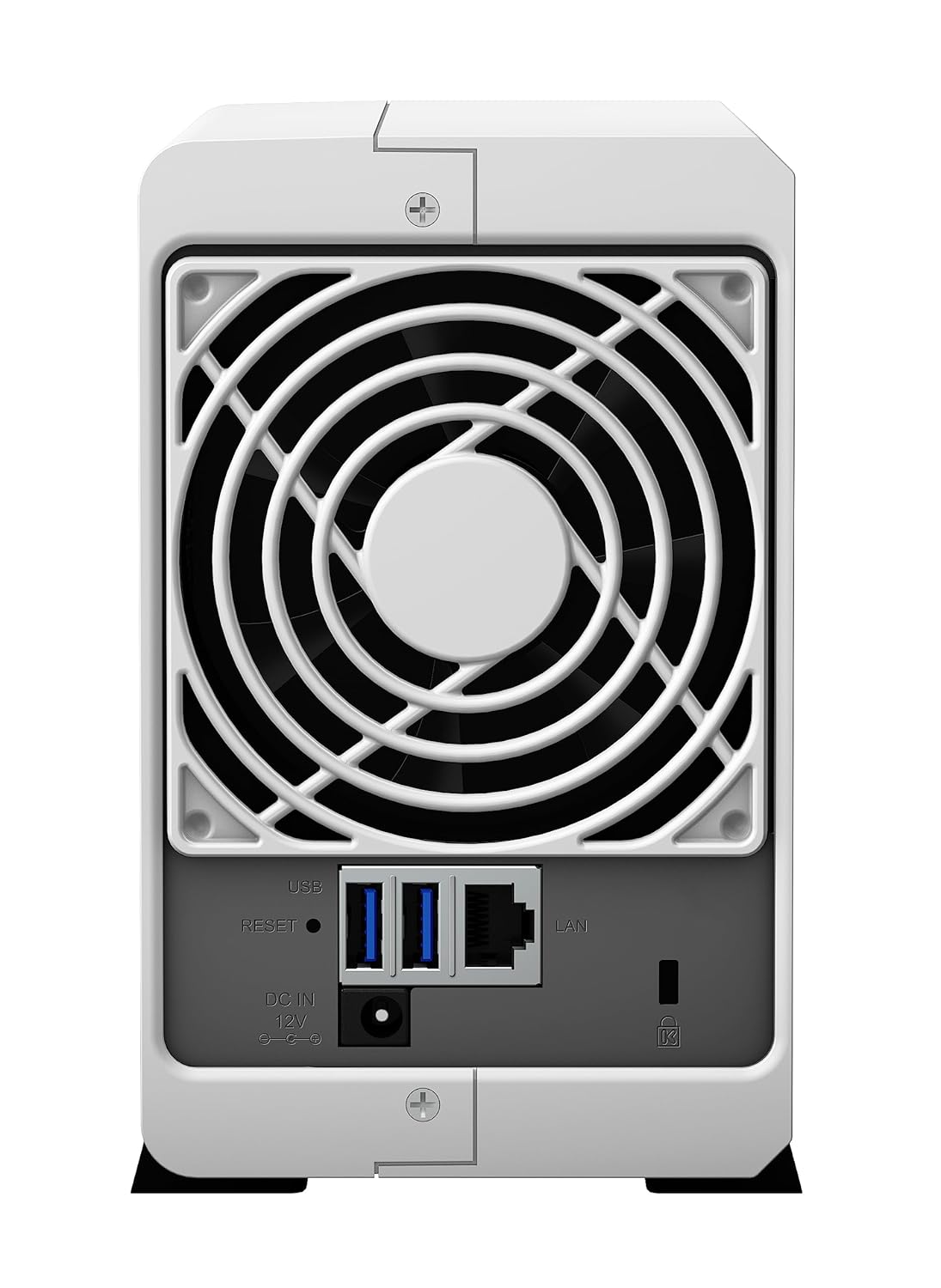Synology DiskStation DS223J 2-Bay Network Attached Storage Enclosure Drive - White