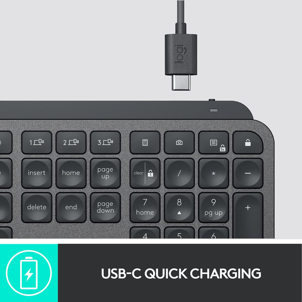 Logitech MX Keys for Business Wireless Multimedia Keyboard