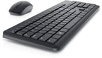 Dell KM3322W USB Wireless Spill-Resistant Keyboard and Mouse Combo - Black
