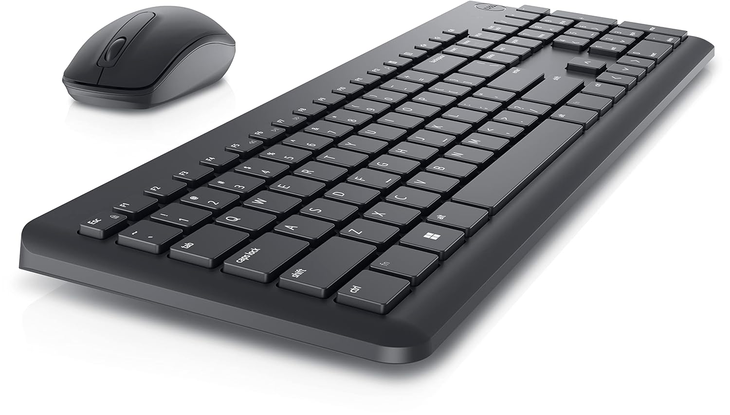 Dell KM3322W USB Wireless Spill-Resistant Keyboard and Mouse Combo - Black