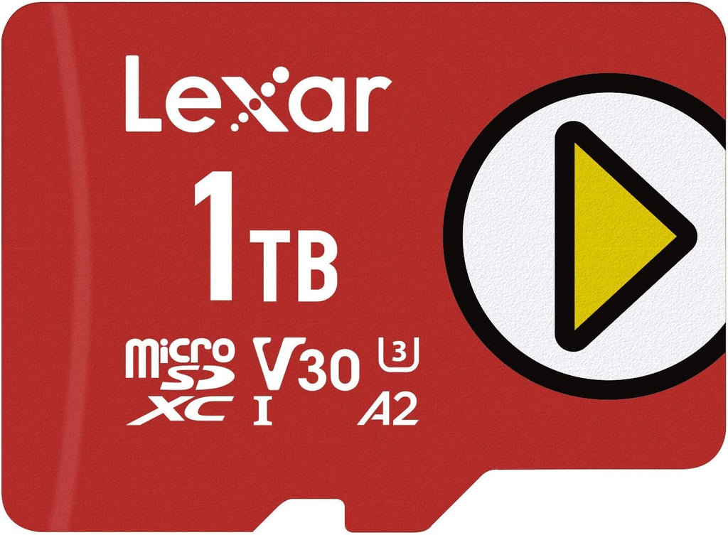 Lexar Play PRO microSD Express Card, UHS-I, C10, U3, V30, Full HD, 4K, Up to 900/600 MB/s Memory Card, Compatible w/Nintendo-Switch 2, ASUS ROG Ally, Steam Deck, Gaming (LMSXPS0256G-BNNNU)