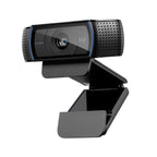 Logitech webcam on a white background