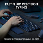 Logitech Master Series MX Keys S Advanced Wireless Illuminated Keyboard - Graphite