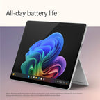 MICROSOFT NEW SURFACE PRO (11TH EDITION) - WINDOWS 11 HOME COPILOT + PC - 13" LCD PIXELSENSE TOUCHSCREEN - QUALCOMM SNAPDRAGON X PLUS (10 CORE,WI-FI) - 16GB RAM - 256GB SSD - PLATINUM - ZHX-00014