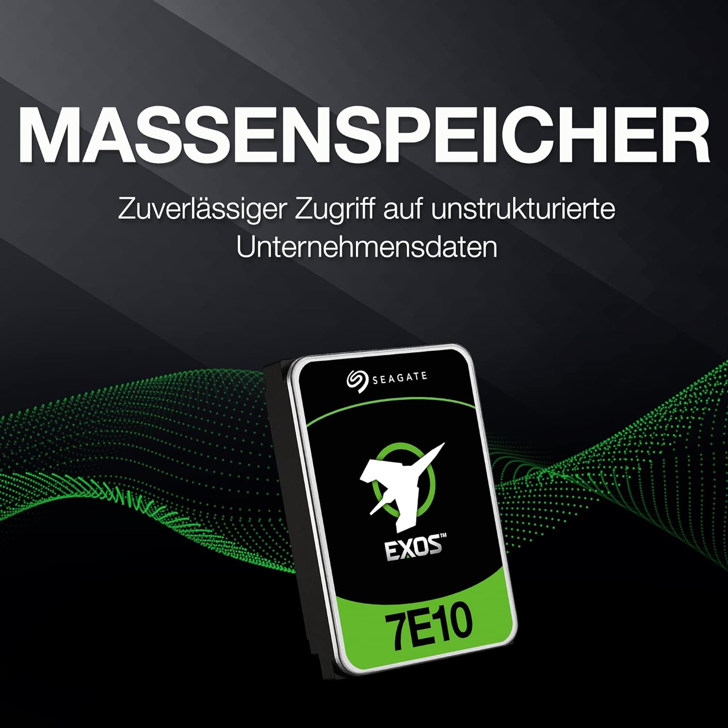 Seagate Exos 7E10 10TB 7200 RPM 3.5" SATA 6Gb/s Enterprise Internal Hard Disk Drive