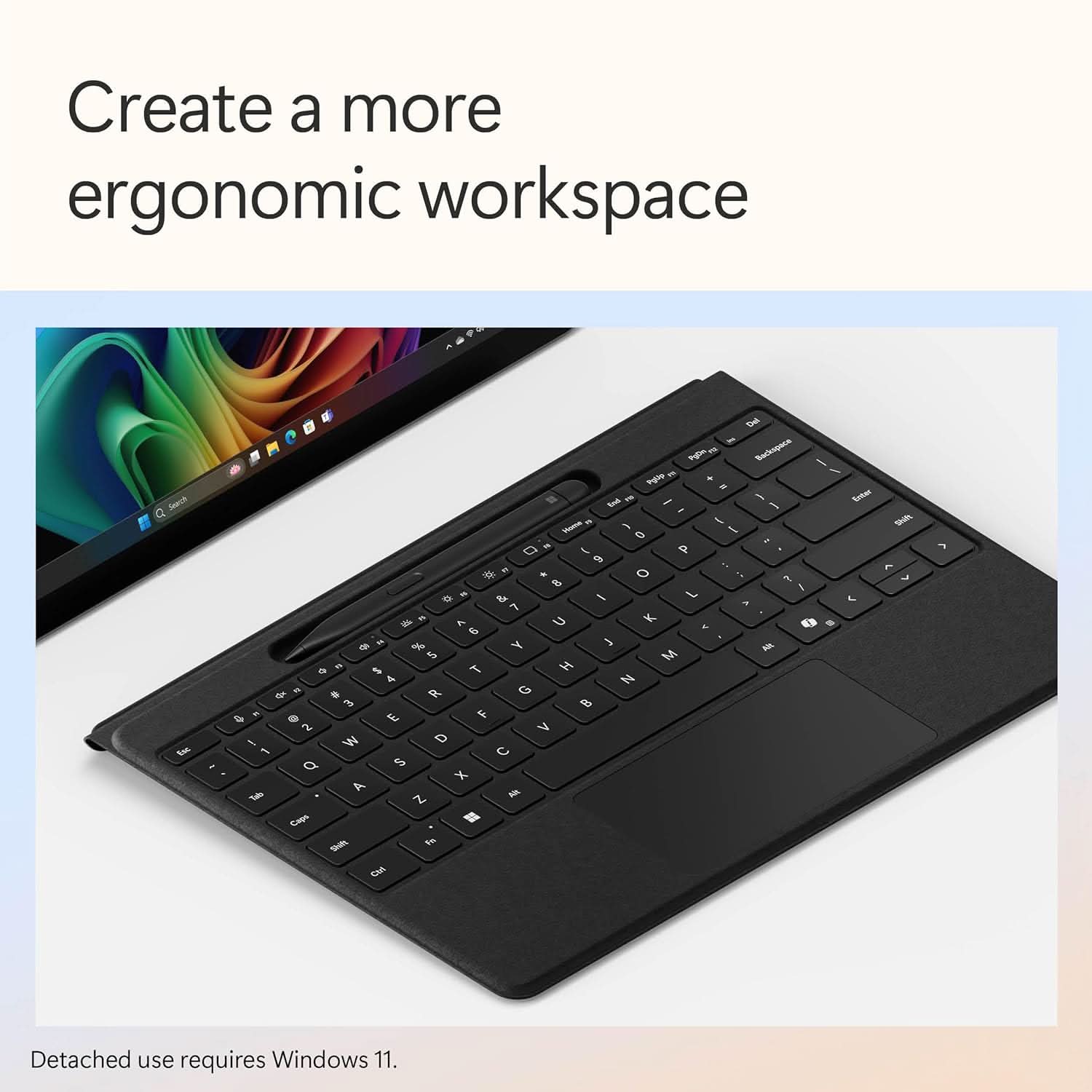 MICROSOFT SURFACE PRO 11 KEYBOARD WITH SLIM PEN BLACK - EP2-01830