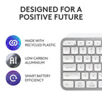 Logitech Master Series MX Keys S Advanced Wireless Illuminated Keyboard - Pale Gray
