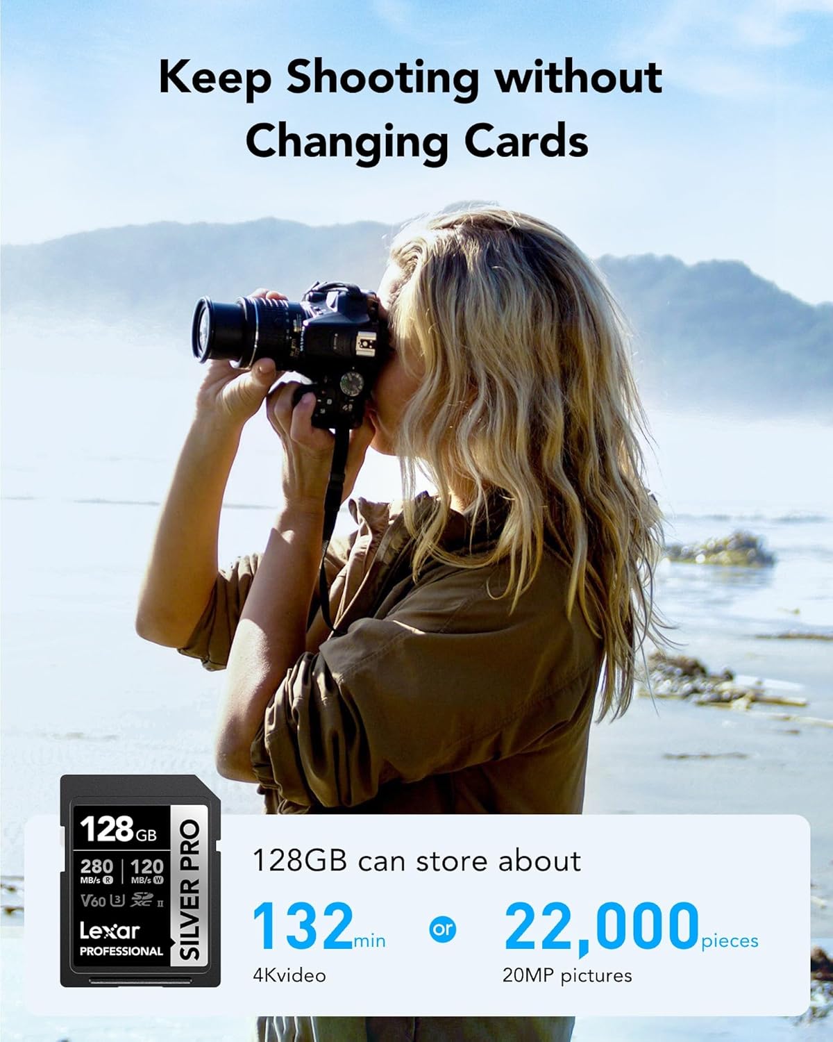 Lexar Armor Silver PRO SD Card