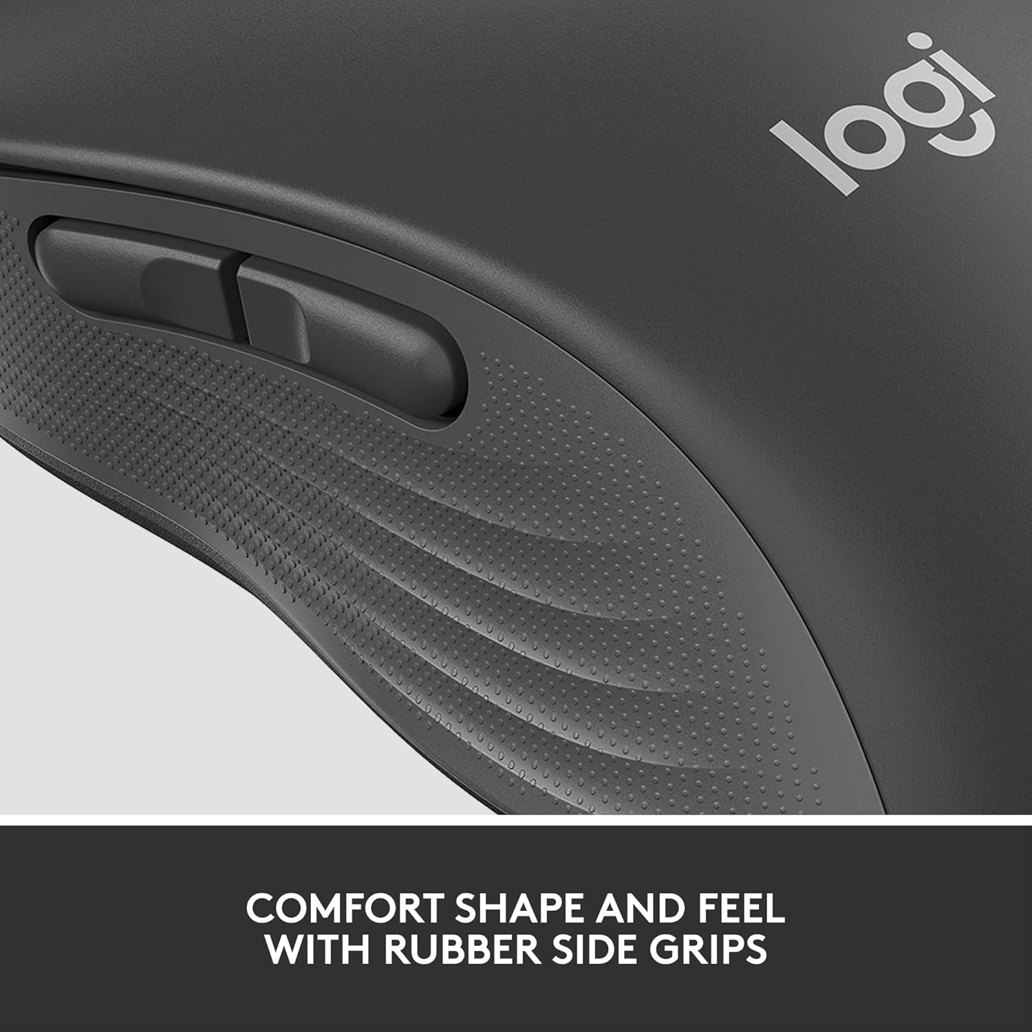 Logitech Signature M650 Optical Wireless Mouse - Graphite