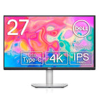 Dell S2722QC 27" 60Hz HDR 2160p 4K UHD IPS Panel Monitor with Dual Speakers