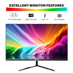GEONIX 22 Inch Full HD IPS 75Hz 100% sRGB 178° Wide Viewing Angle PC Monitor