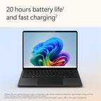MICROSOFT NEW SURFACE LAPTOP (7TH EDITION) - WINDOWS 11 HOME COPILOT + PC - 13.8 LCD PIXELSENSE TOUCHSCREEN - QUALCOMM SNAPDRAGON X ELITE (12 CORE) - 32GB RAM - 1TB SSD - GRAPHITE - ZGQ-00023