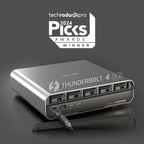 QNAP TBS-h574TX-i5-16G 5 Bay 10GbE High-Performance Thunderbolt 4 E1.S All-Flash NASbook