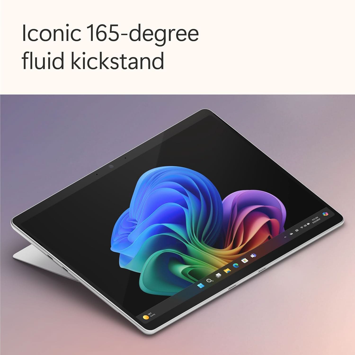MICROSOFT NEW SURFACE PRO (11TH EDITION) - WINDOWS 11 HOME COPILOT + PC - 13" LCD PIXELSENSE TOUCHSCREEN - QUALCOMM SNAPDRAGON X PLUS (10 CORE,WI-FI) - 16GB RAM - 256GB SSD - PLATINUM - ZHX-00014