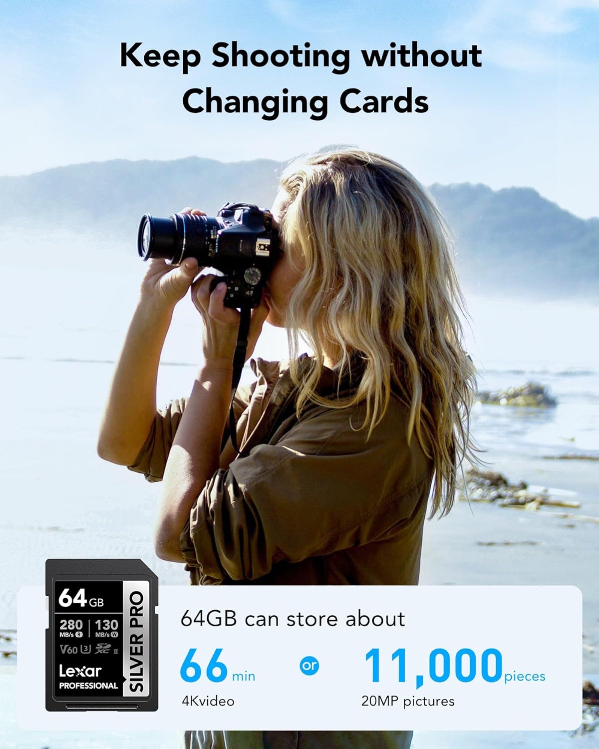 Lexar Armor Silver PRO SD Card