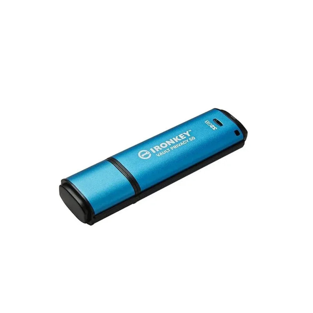 Kingston IronKey Vault Privacy 50 32GB Encrypted USB Flash Drive