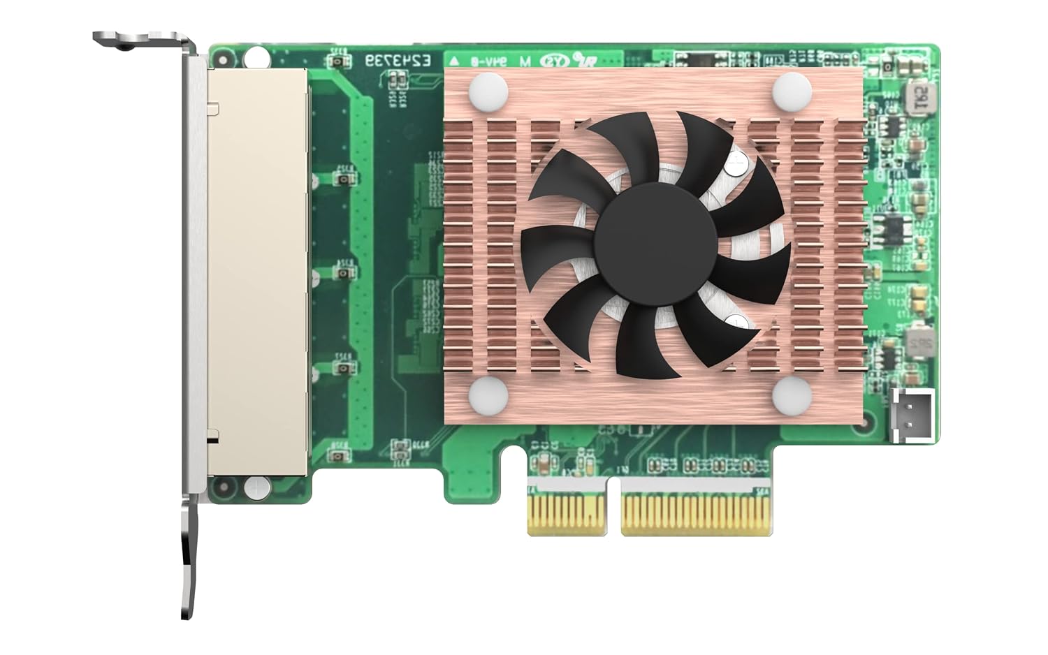 QNAP QXG-2G4T-I225 | Quad-Port 2.5GbE Network Expansion Card | 4-Speed