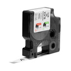 DYMO RHINO IND 12 MM VINYL TAPE WHITE