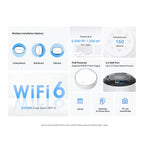 TP-Link AX3000 DECO X50-POE Dual-Band Whole Home Mesh WiFi 6 System with PoE - 2 Pack