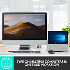 Logitech MX Keys for Business Wireless Multimedia Keyboard